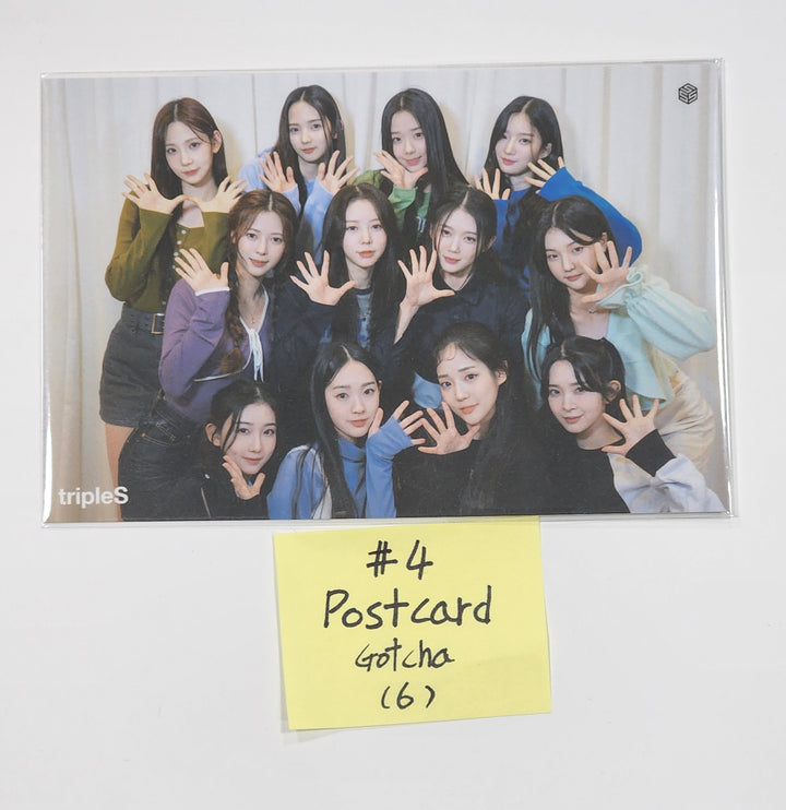 TripleS "ASSEMBLE" - Official MD [Postcard A Set, B Set, C Set] &amp; Gotcha Event Postcard - HALLYUSUPERSTORE