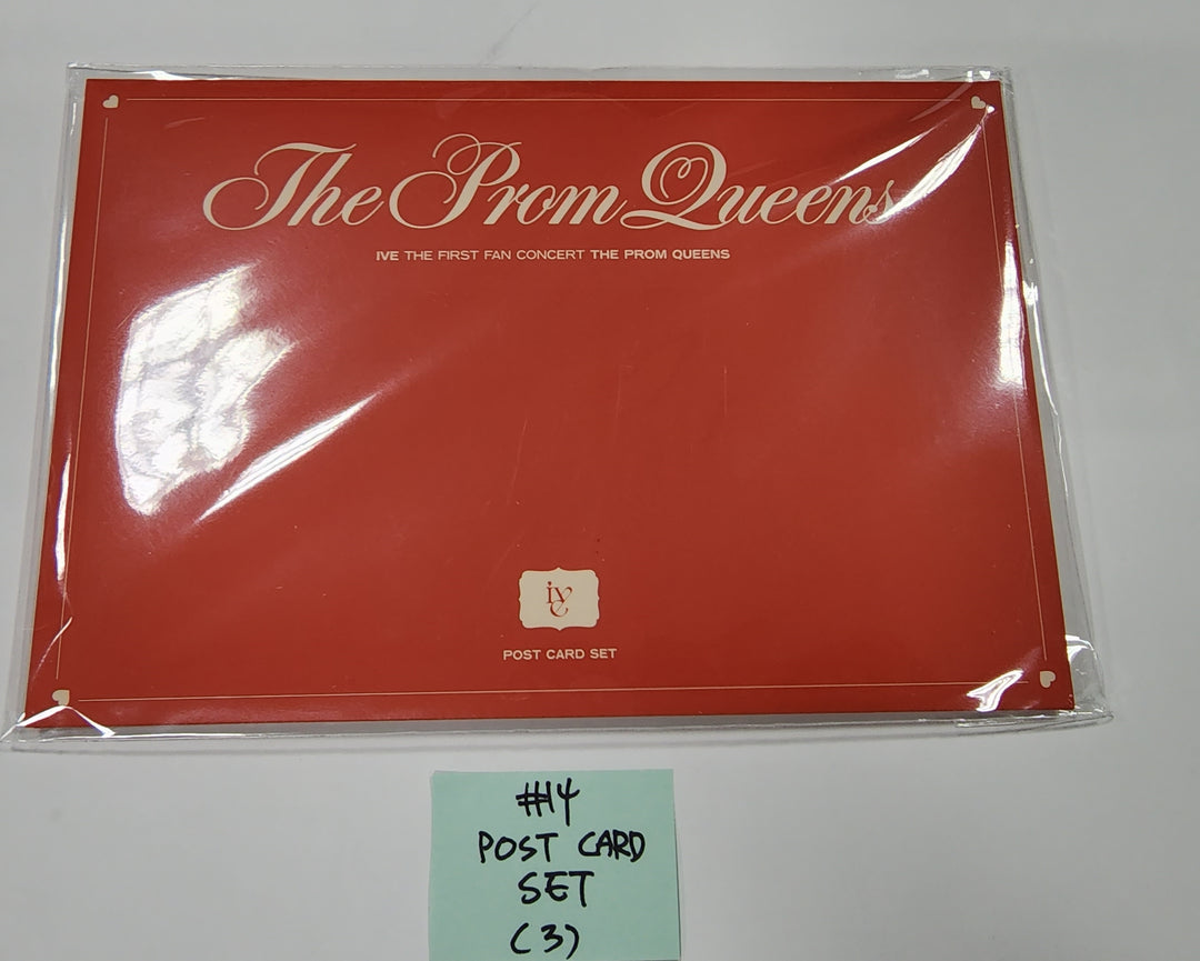 IVE "The Prom Queens" 1st Fan-Concert - Official MD [PVC CARD Horder, Photocard Binder, Photocard Deco Set, Postcard Set] - HALLYUSUPERSTORE