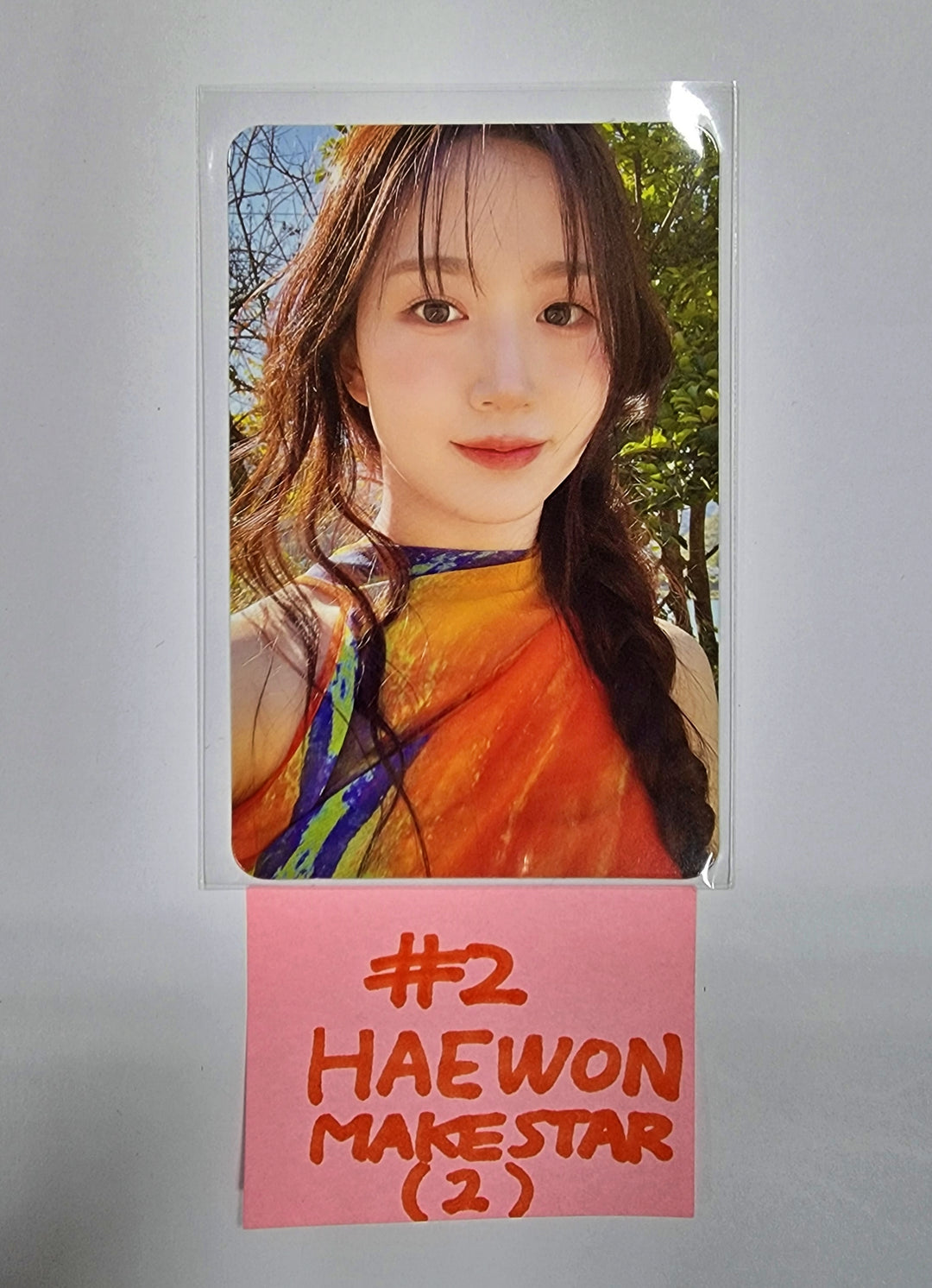 NMIXX "expergo" - Makestar Fansign Event Photocard - HALLYUSUPERSTORE