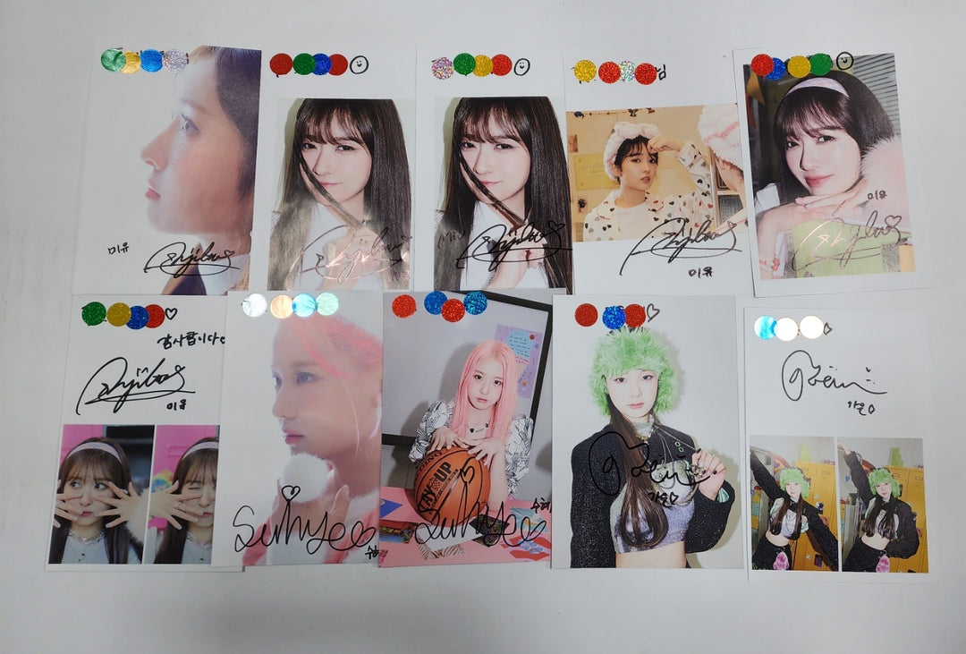 LIMELIGHT "LOVE & HAPPINESS" - A Cut Page From Fansign Event Album - HALLYUSUPERSTORE