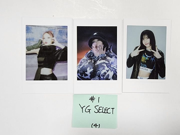 Lisa (of Blackpink) "0327 Photobook Vol. 4" - YG Select Pre-Order Benefit Photocards Set (3EA) [Updated 3/29] - HALLYUSUPERSTORE