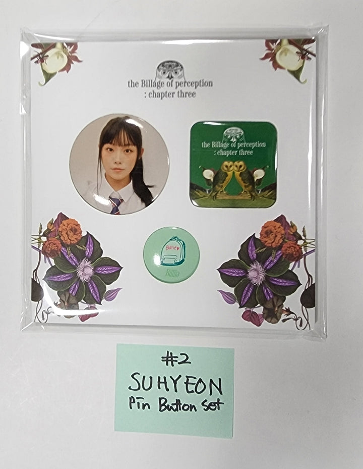 Billlie "the Billage of perception: chapter three" Mini 4th - Soundwave Official MD [Pin Button Set, Beads Bracelet, Tatoo Sticker Set, Sticker Pack] - HALLYUSUPERSTORE