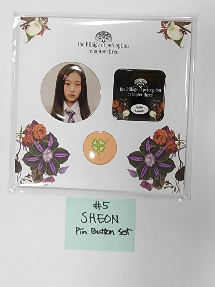Billlie "the Billage of perception: chapter three" Mini 4th - Soundwave Official MD [Pin Button Set, Beads Bracelet, Tatoo Sticker Set, Sticker Pack] - HALLYUSUPERSTORE