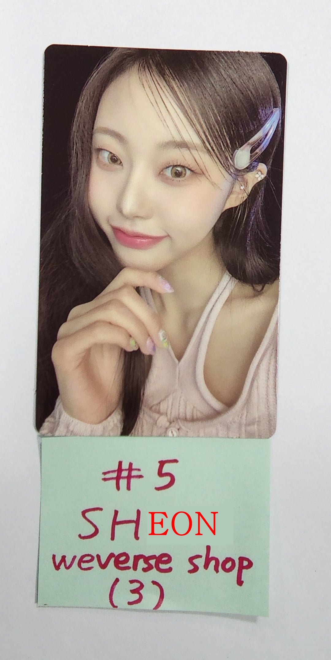 Billlie "the Billage of perception: chapter three" Mini 4th - Weverse Shop Pre-Order Benefit Photocard - HALLYUSUPERSTORE