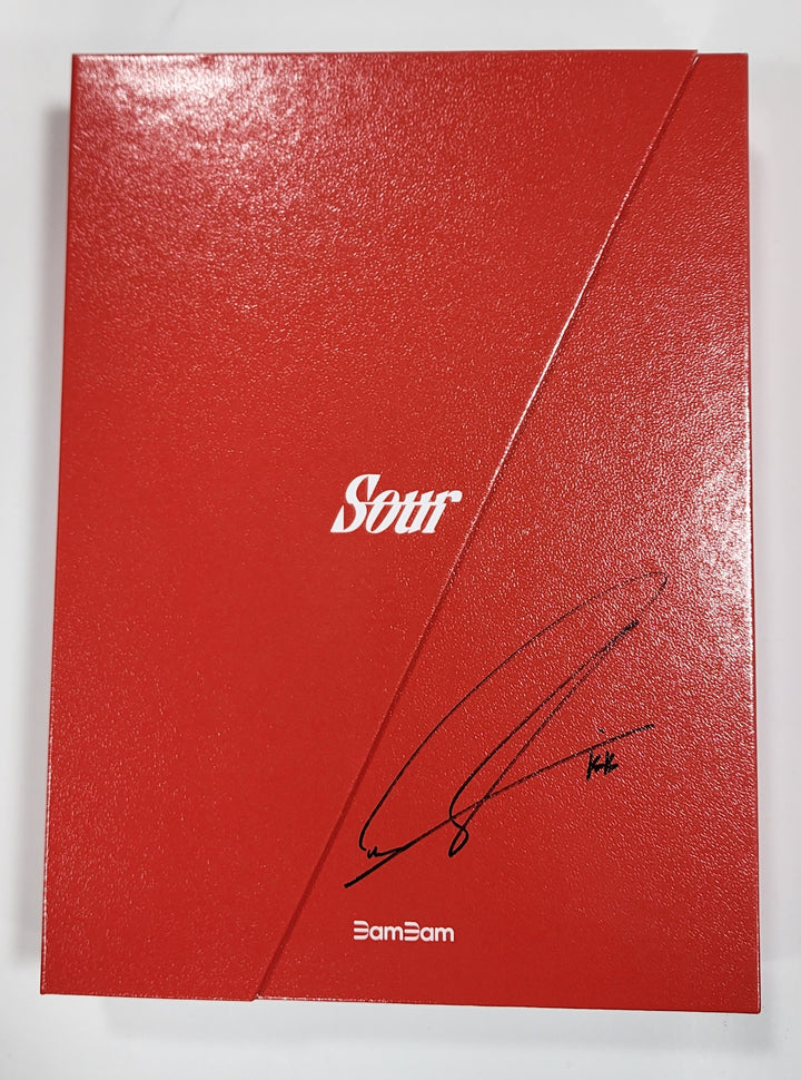 BamBam "Sour &amp; Sweet" - Hand Autographed(Signed) Promo Album - HALLYUSUPERSTORE