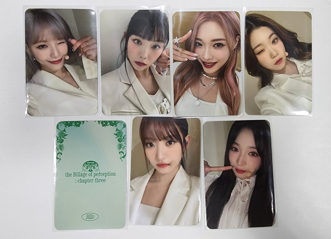 Billlie "the Billage of perception: chapter three" Mini 4th - K-pop Merch Pre-Order Benefit Photocard - HALLYUSUPERSTORE