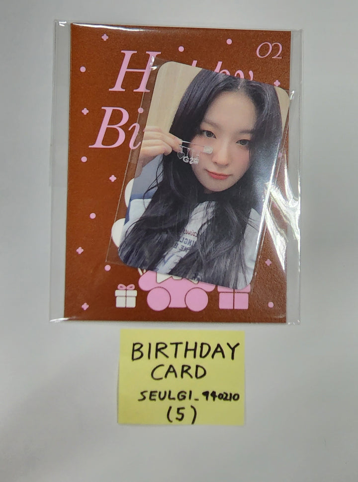 SEULGI (Of Red Velvet) "Birthday" - SMtown &amp; Store Birthday Card - HALLYUSUPERSTORE