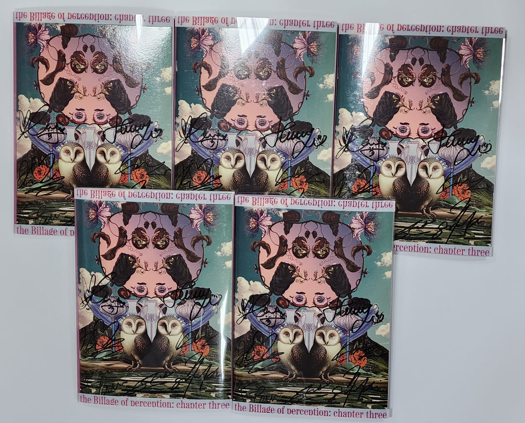 Billlie "the Billage of perception: chapter three" Mini 4th - Hand Autographed(Signed) Promo Album - HALLYUSUPERSTORE