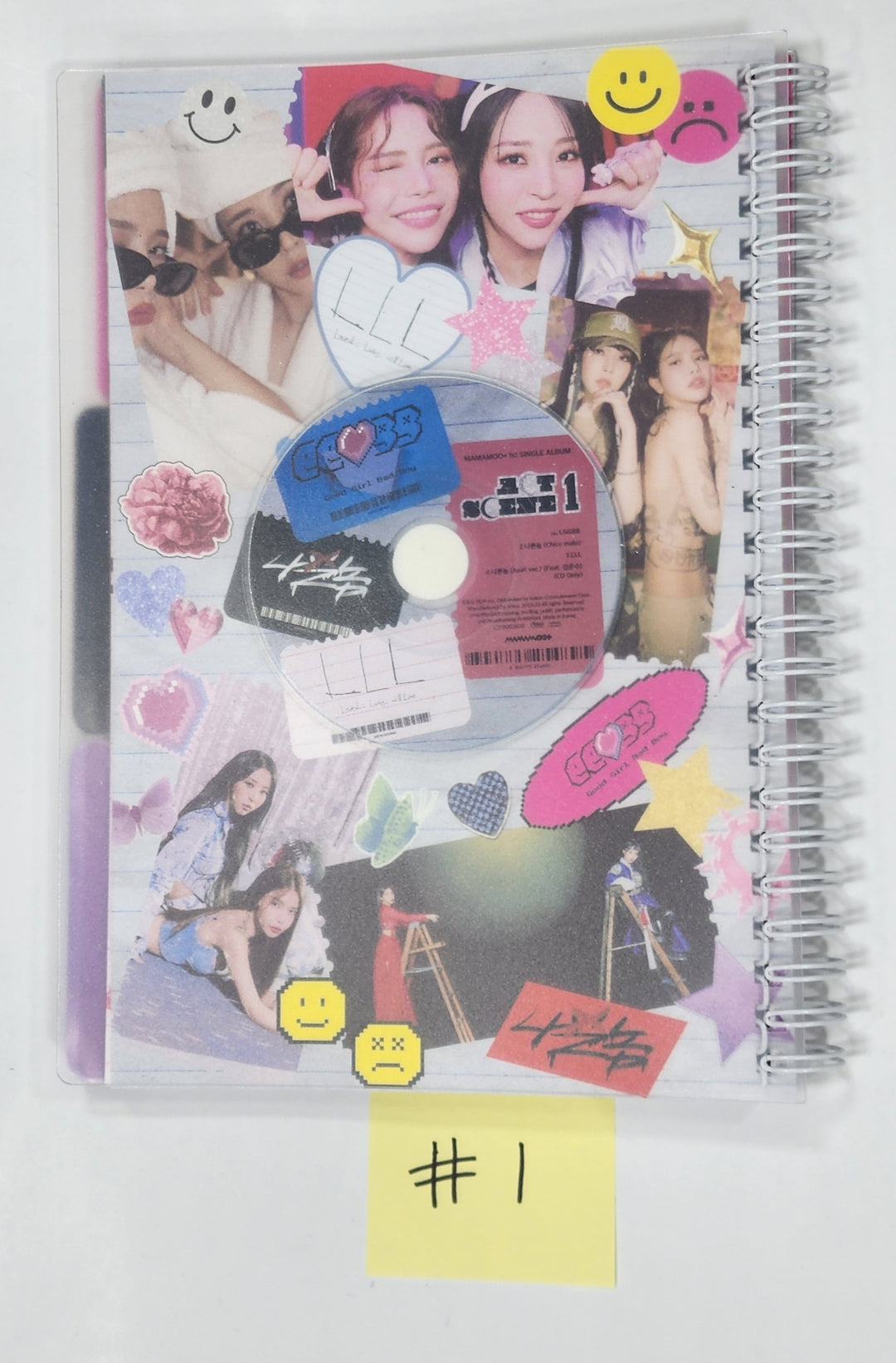 Mamamoo "ACT 1, SCENE 1" - Hand Autographed(Signed) Promo Album - HALLYUSUPERSTORE