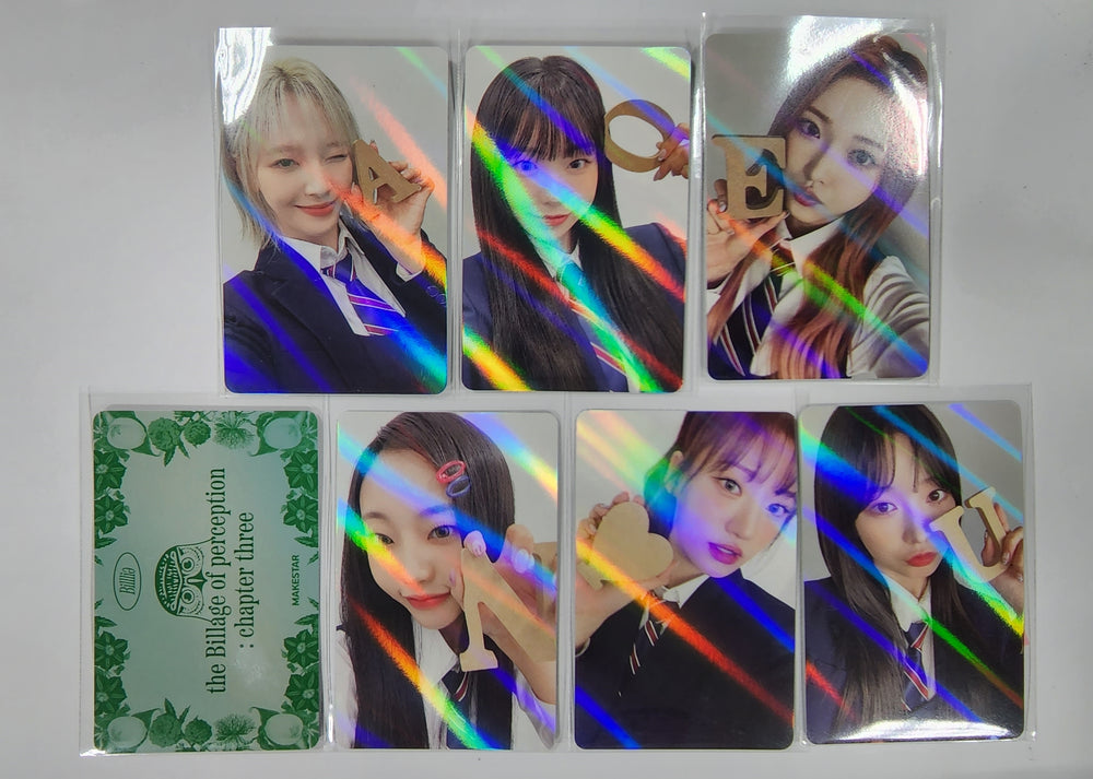 Billlie 'the Billage of perception : chapter two' - Makestar SHOWCASE INVITATION EVENT Hologram Photocard - HALLYUSUPERSTORE