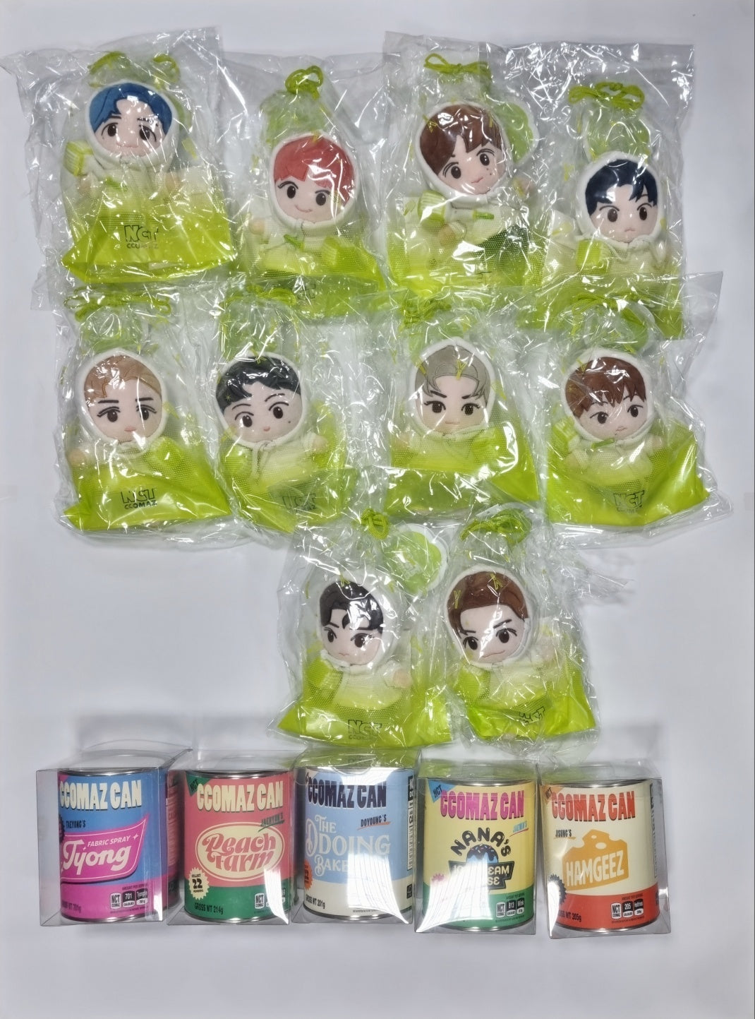 NCT "NCT CCOMAZ GROCERY STORE" - Official MD [CCOMAZ DOLL + Photocard Set, CCOMAZ CAN] - HALLYUSUPERSTORE