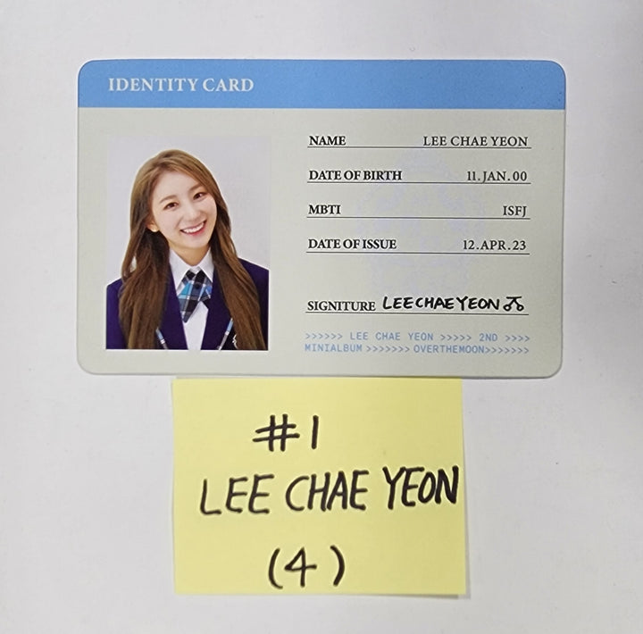 Lee Chae Yeon "Over The Moon" - Official Photocards &amp; Postcard - HALLYUSUPERSTORE
