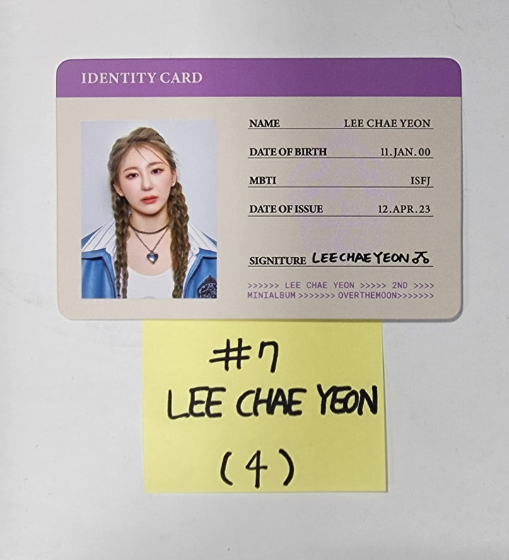 Lee Chae Yeon "Over The Moon" - Official Photocards &amp; Postcard - HALLYUSUPERSTORE
