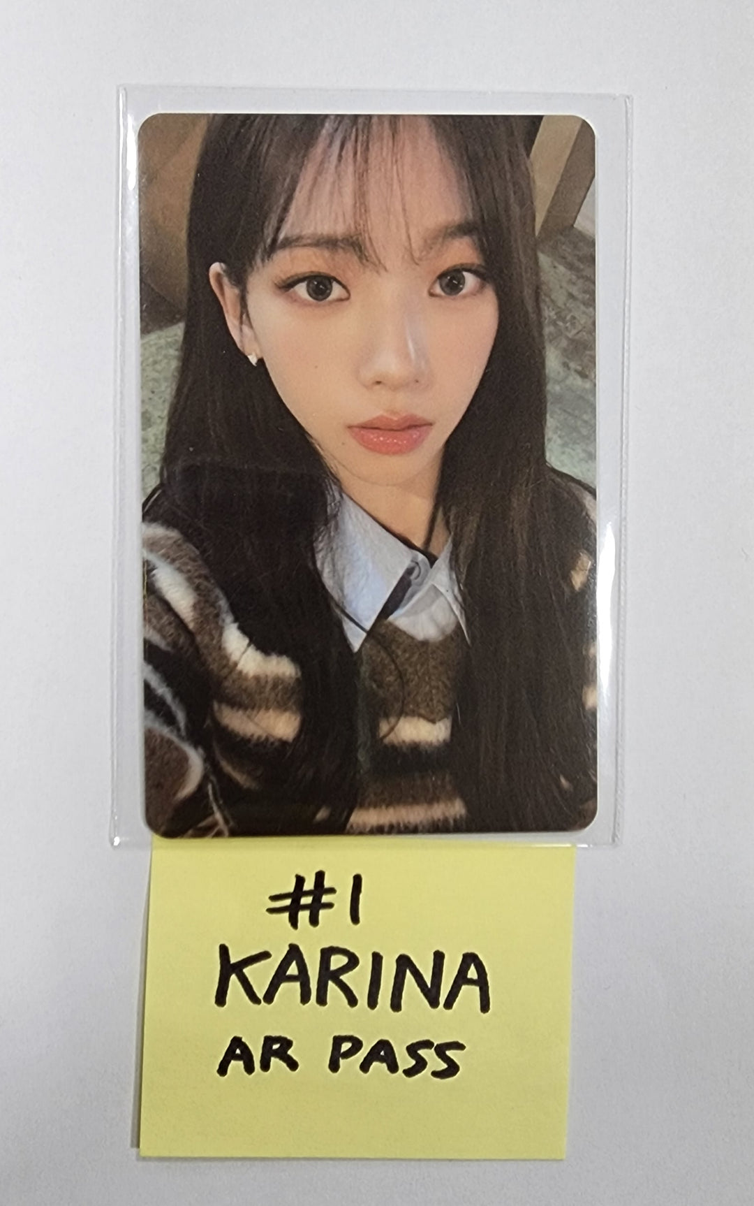 Aespa "EVER x SMTOWN SEASON.2" - AR Pass, AR Pass Mission Reward, Sticker Photo - HALLYUSUPERSTORE