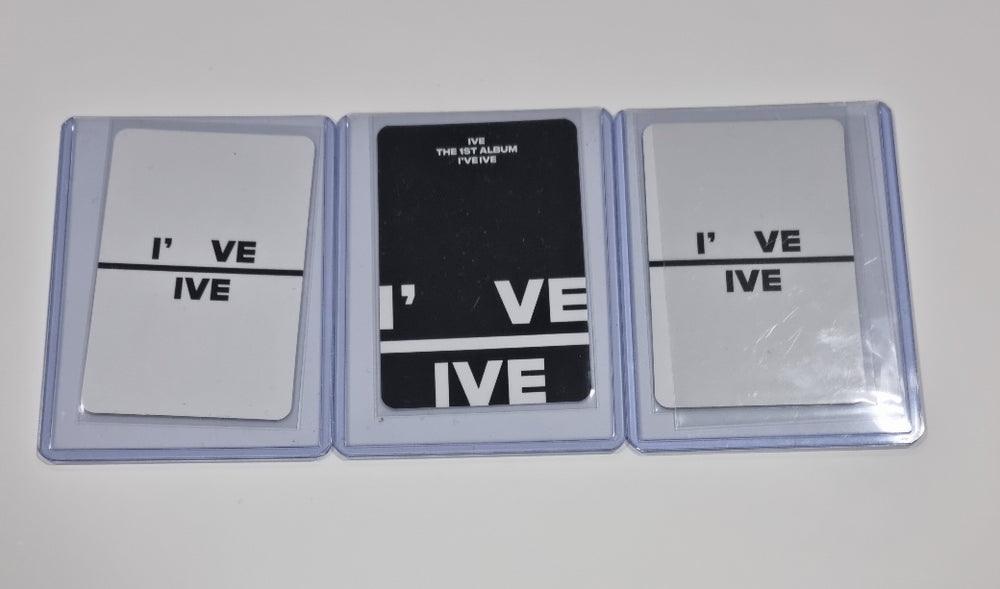 Gaeul, Yujin, Leeseo (Of IVE) "I've IVE" - Hand Autographed(Signed) Photocard - HALLYUSUPERSTORE