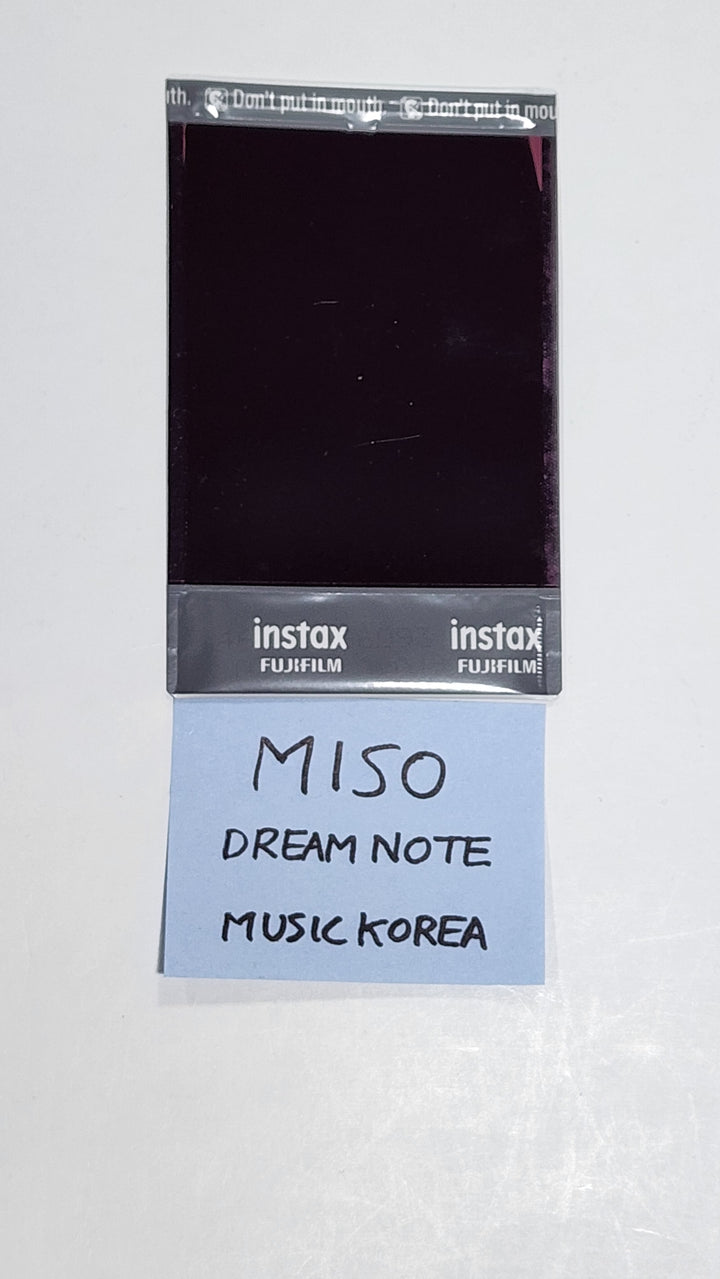 MISO (Of Dream Note) - Hand Autographed(Signed) Polaroid - HALLYUSUPERSTORE