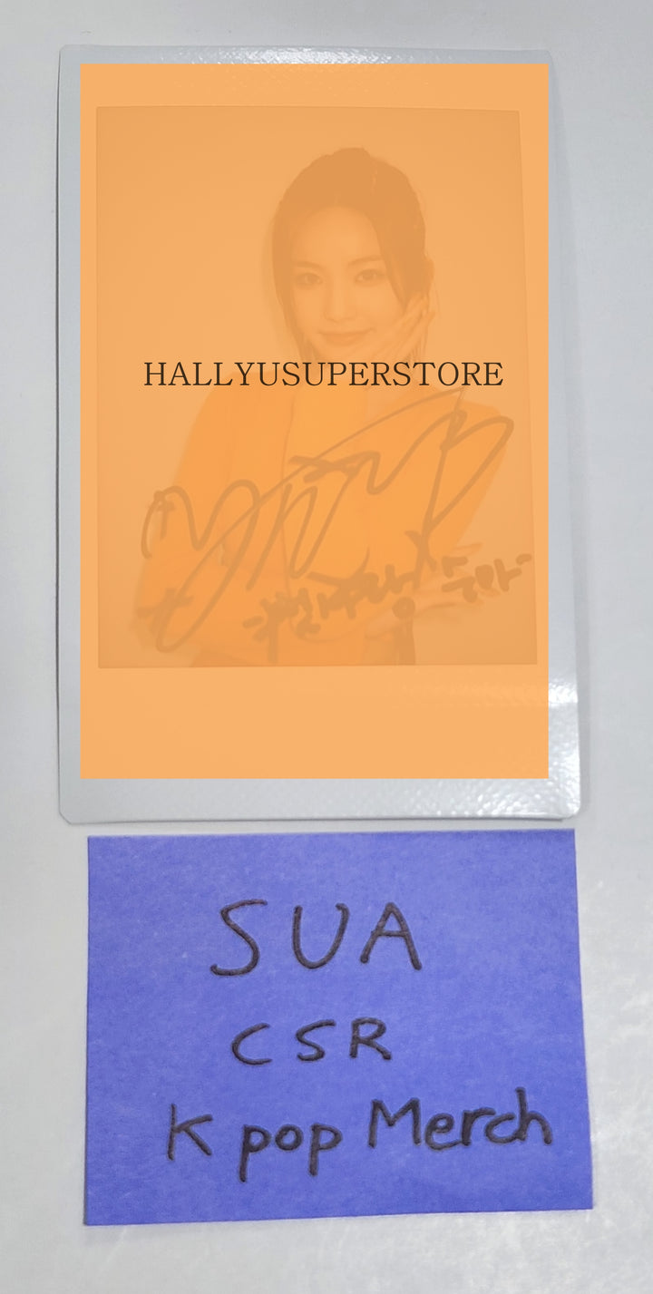 SUA (Of CSR) "DELIGHT"- Hand Autographed(Signed) Polaroid - HALLYUSUPERSTORE