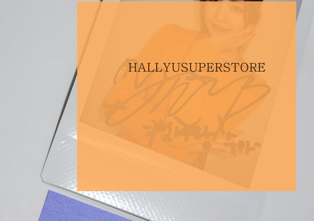 SUA (Of CSR) "DELIGHT"- Hand Autographed(Signed) Polaroid - HALLYUSUPERSTORE