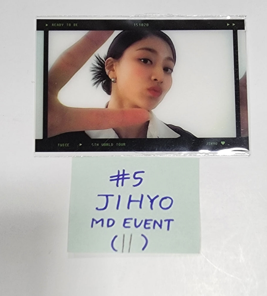 Twice 5th "World Tour Ready To Be" - Official MD Event Photocard - HALLYUSUPERSTORE