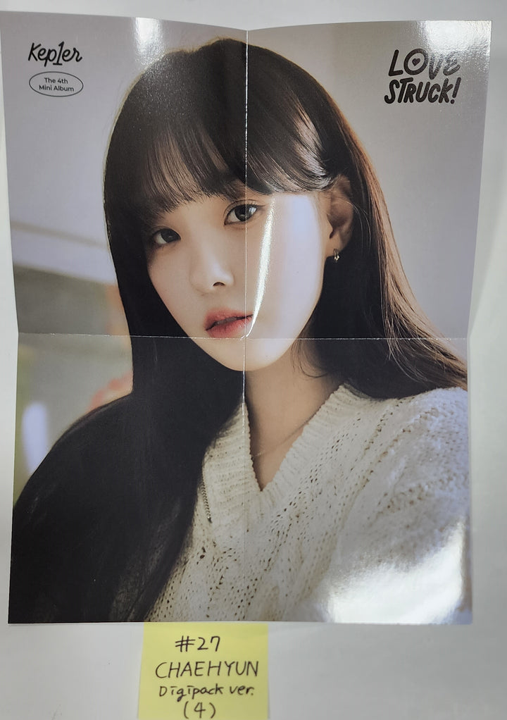 Kep1er "LOVESTRUCK! " - Official Photocard, Folded Poster [Digipack Ver.] - HALLYUSUPERSTORE