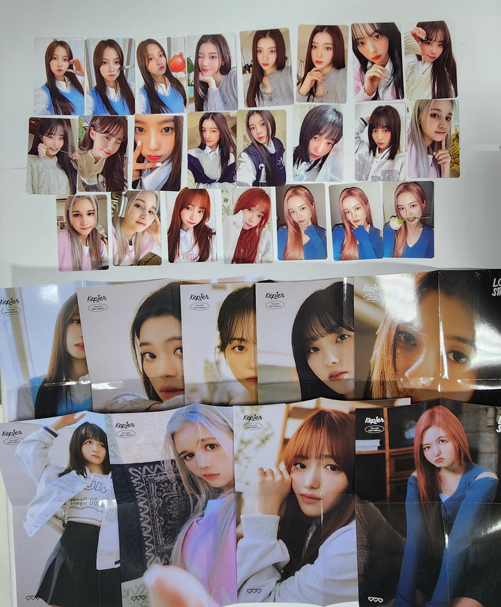 Kep1er "LOVESTRUCK! " - Official Photocard, Folded Poster [Digipack Ver.] - HALLYUSUPERSTORE
