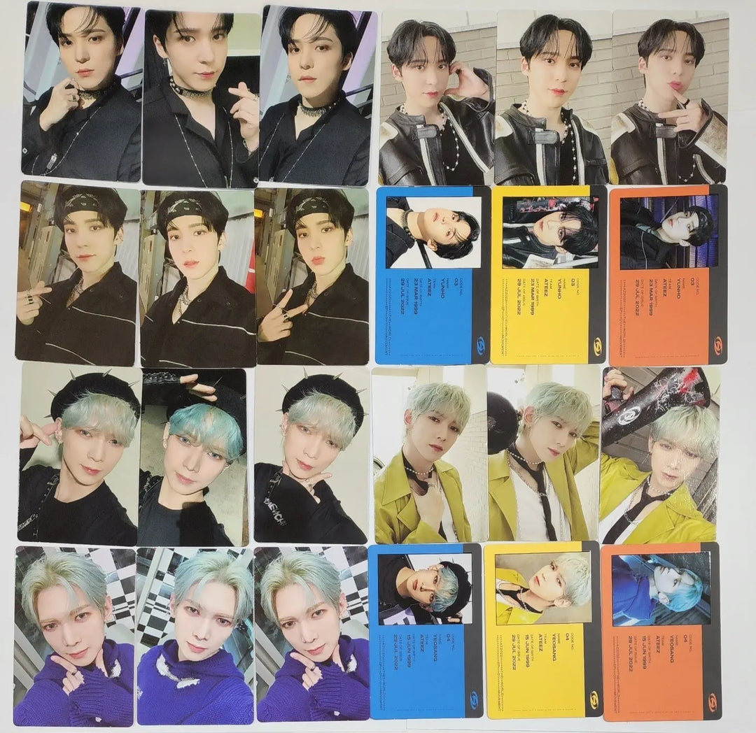 Ateez "The World Ep.1 - MOVEMENT" - Official Photocard (Yun Ho & Yeo Sang) - HALLYUSUPERSTORE