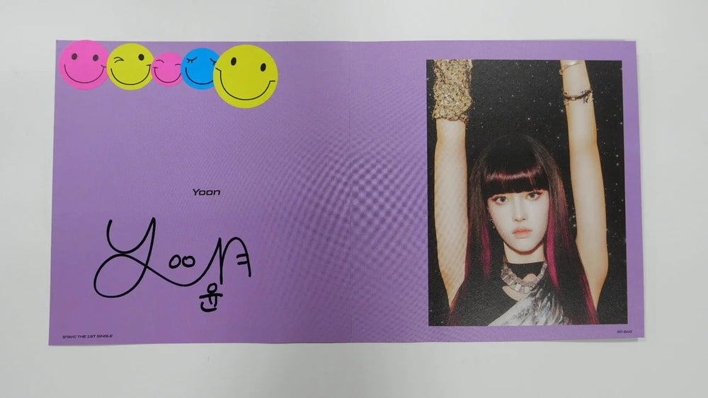 StayC [Star To A Young Culture] - A Cut Page From Fansign Event Albums - HALLYUSUPERSTORE