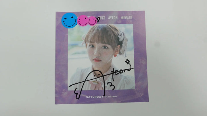 Saturday [Only You]  - A Cut Page From Fansign Event Albums - HALLYUSUPERSTORE
