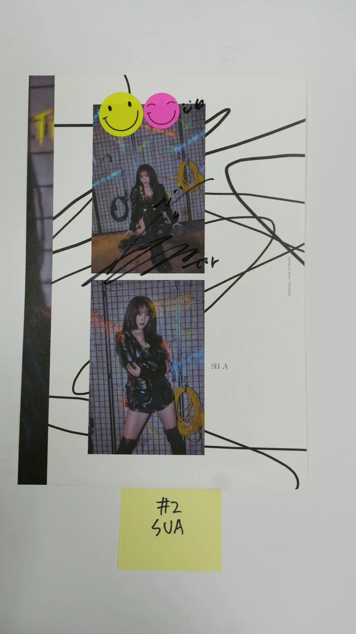 Dreamcatcher [Dystopia: Road to Utopia]  - A Cut Page From Fansign Event Albums - HALLYUSUPERSTORE