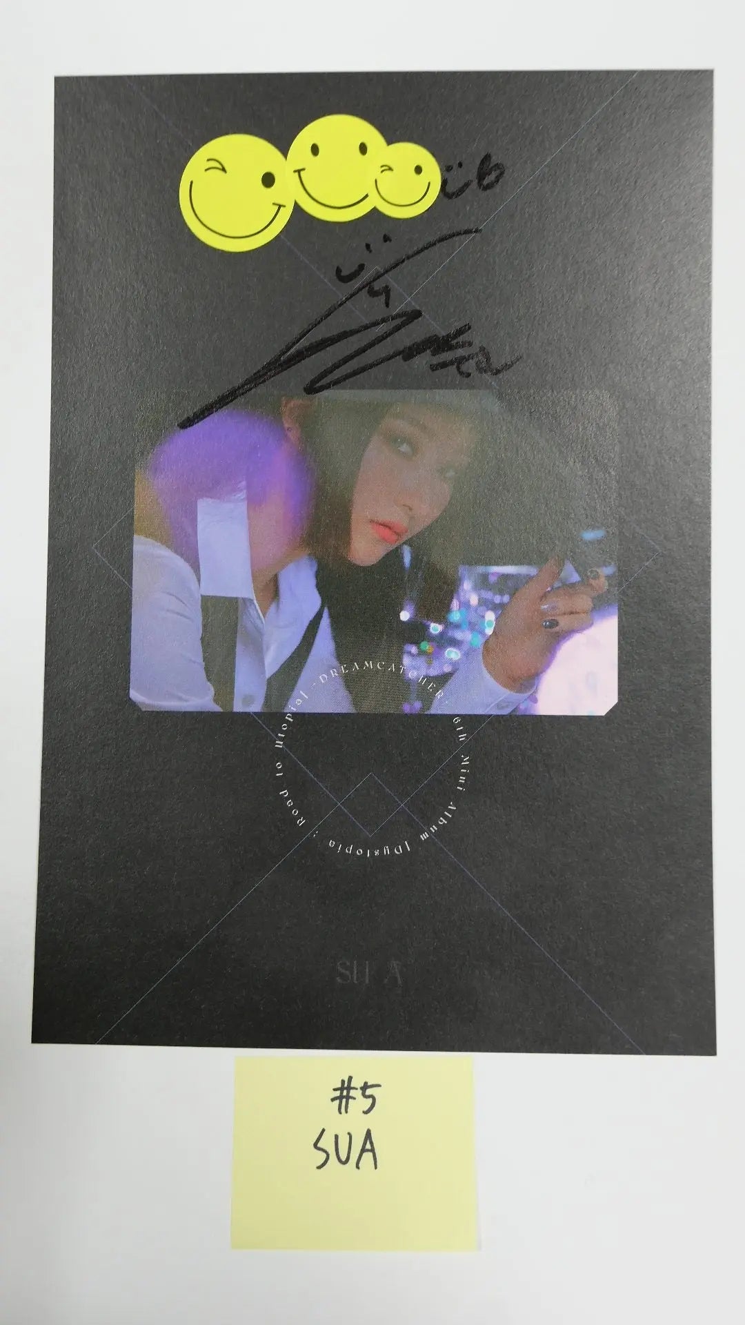 Dreamcatcher [Dystopia: Road to Utopia]  - A Cut Page From Fansign Event Albums - HALLYUSUPERSTORE