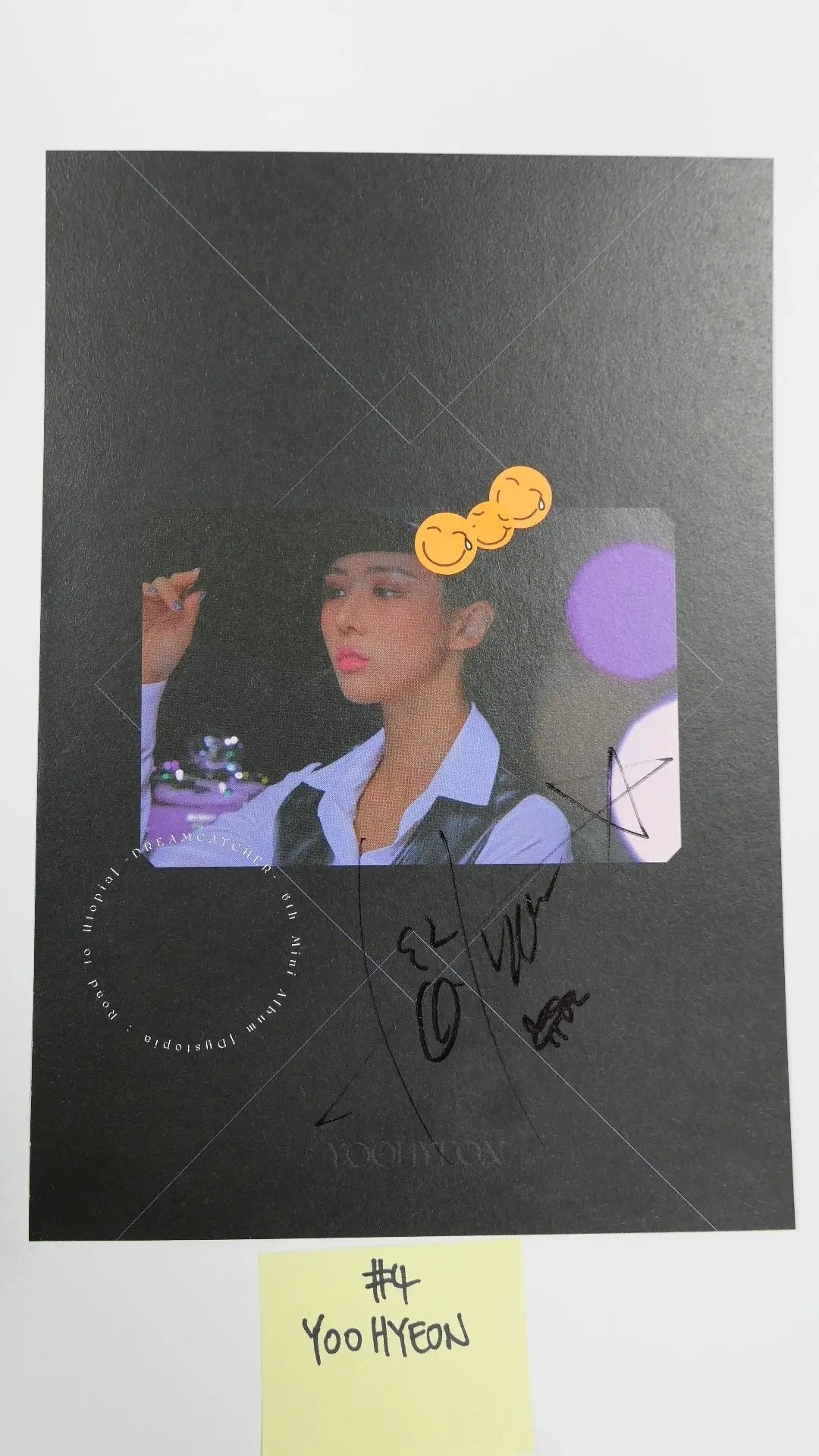 Dreamcatcher [Dystopia: Road to Utopia]  - A Cut Page From Fansign Event Albums - HALLYUSUPERSTORE