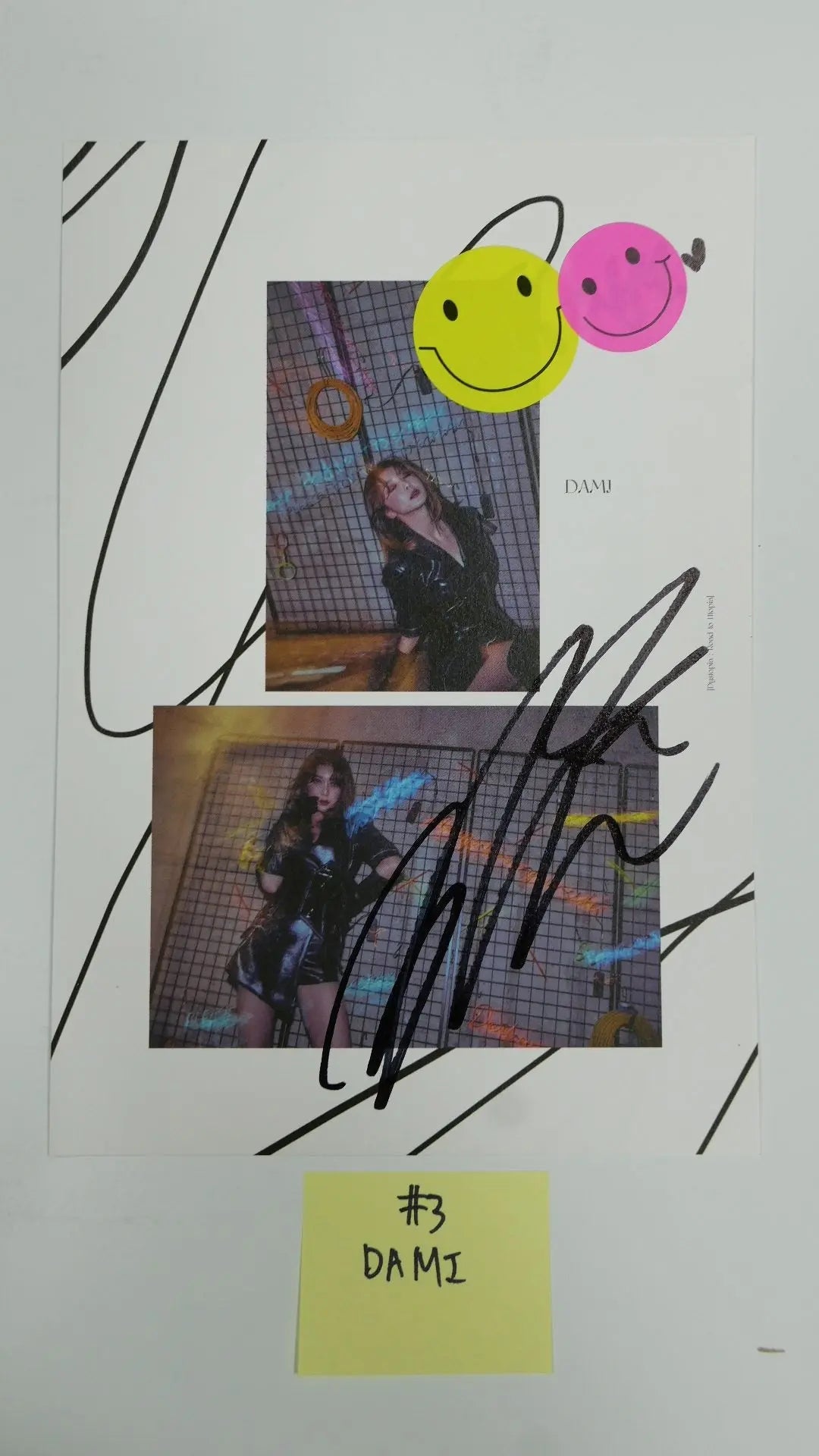 Dreamcatcher [Dystopia: Road to Utopia]  - A Cut Page From Fansign Event Albums - HALLYUSUPERSTORE