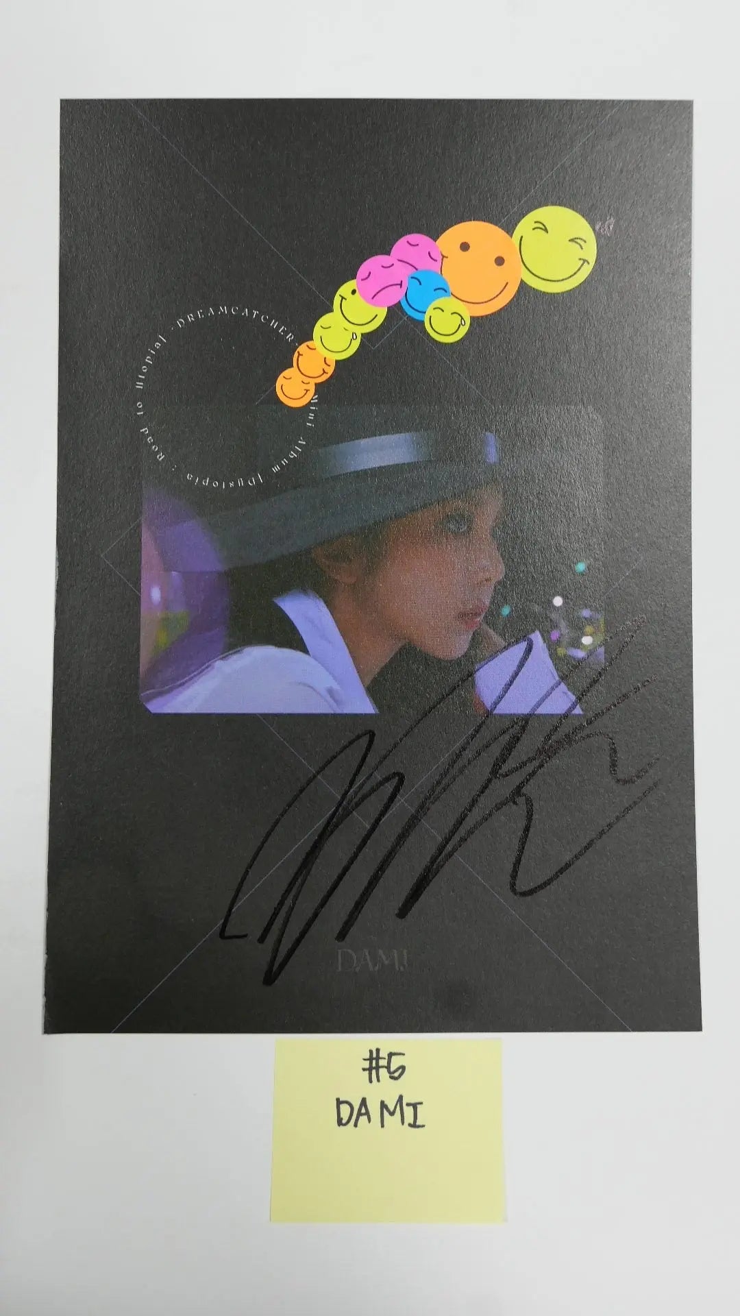 Dreamcatcher [Dystopia: Road to Utopia]  - A Cut Page From Fansign Event Albums - HALLYUSUPERSTORE