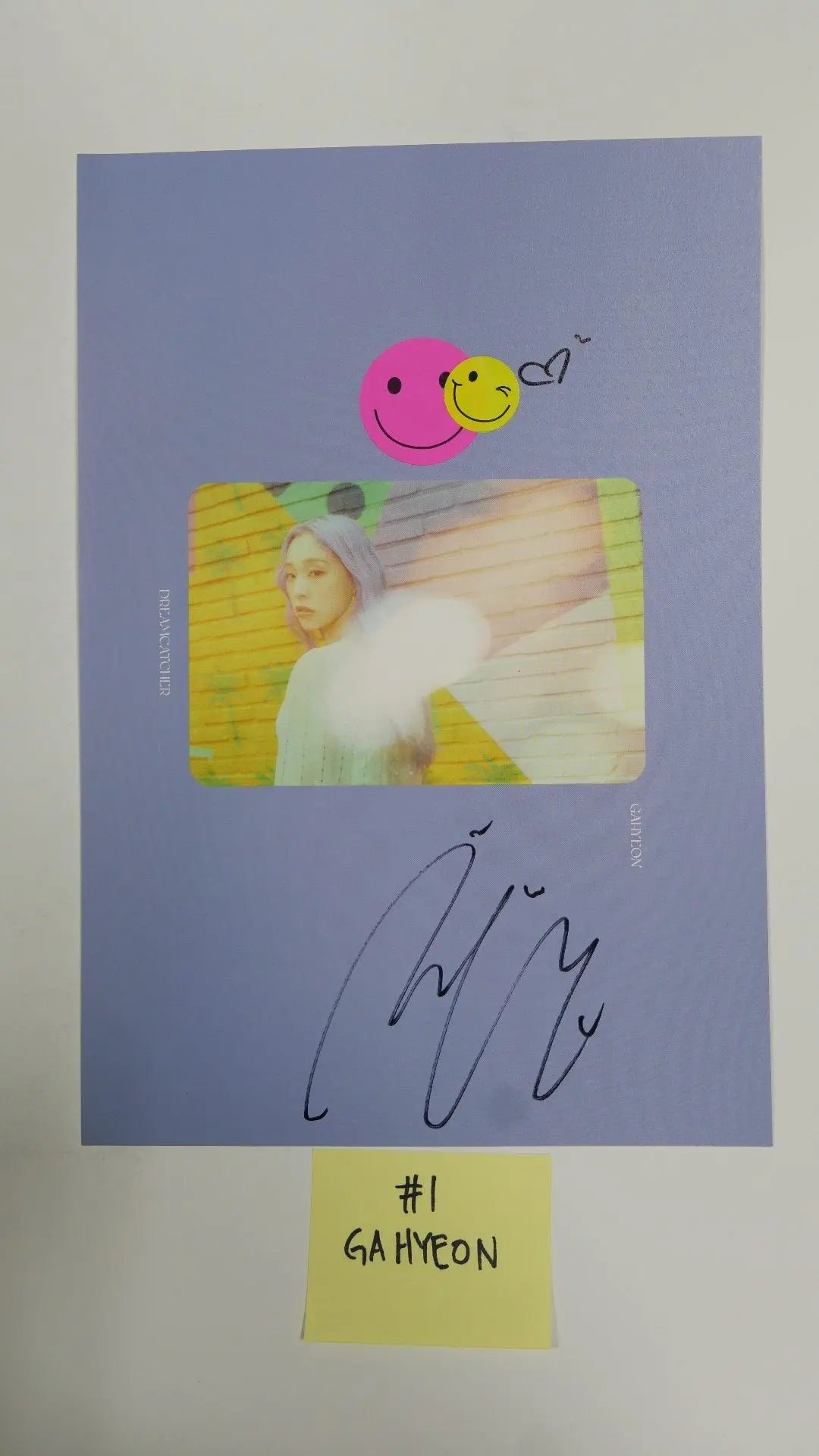 Dreamcatcher [Dystopia: Road to Utopia]  - A Cut Page From Fansign Event Albums - HALLYUSUPERSTORE