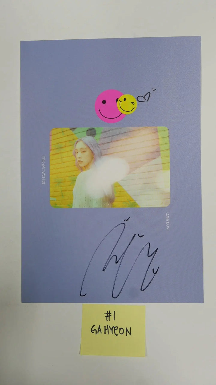 Dreamcatcher [Dystopia: Road to Utopia]  - A Cut Page From Fansign Event Albums - HALLYUSUPERSTORE