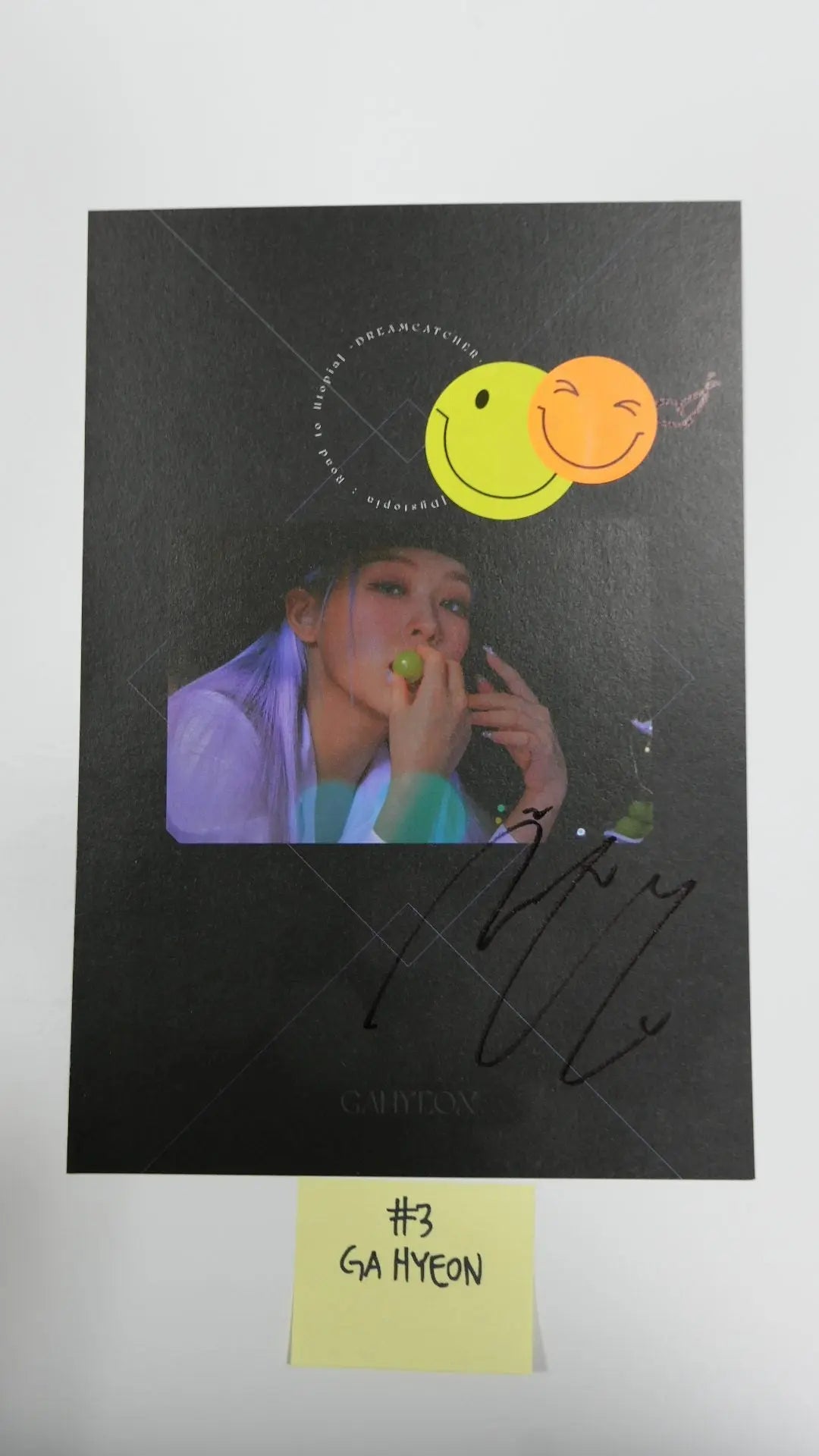 Dreamcatcher [Dystopia: Road to Utopia]  - A Cut Page From Fansign Event Albums - HALLYUSUPERSTORE