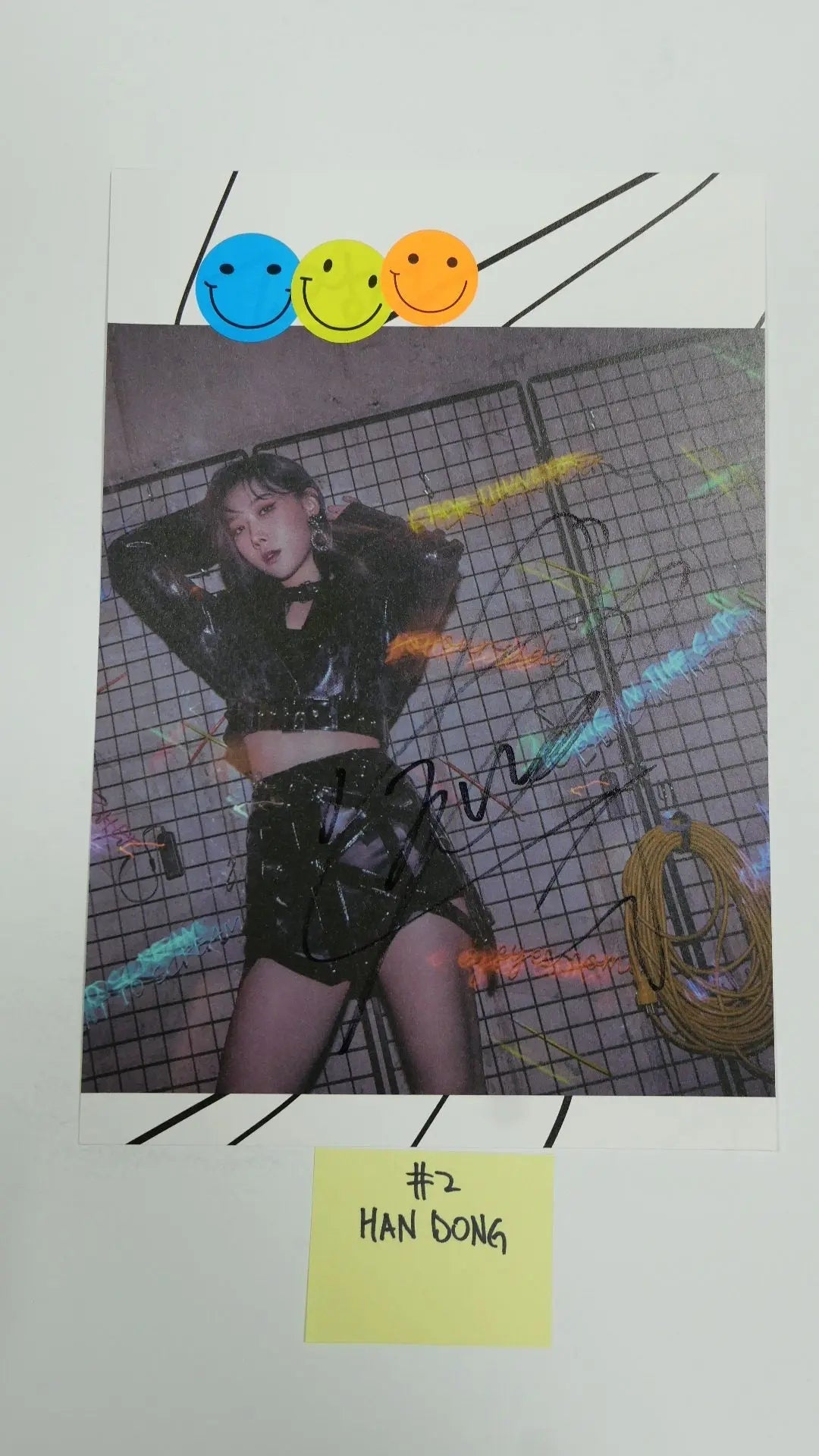 Dreamcatcher [Dystopia: Road to Utopia]  - A Cut Page From Fansign Event Albums - HALLYUSUPERSTORE