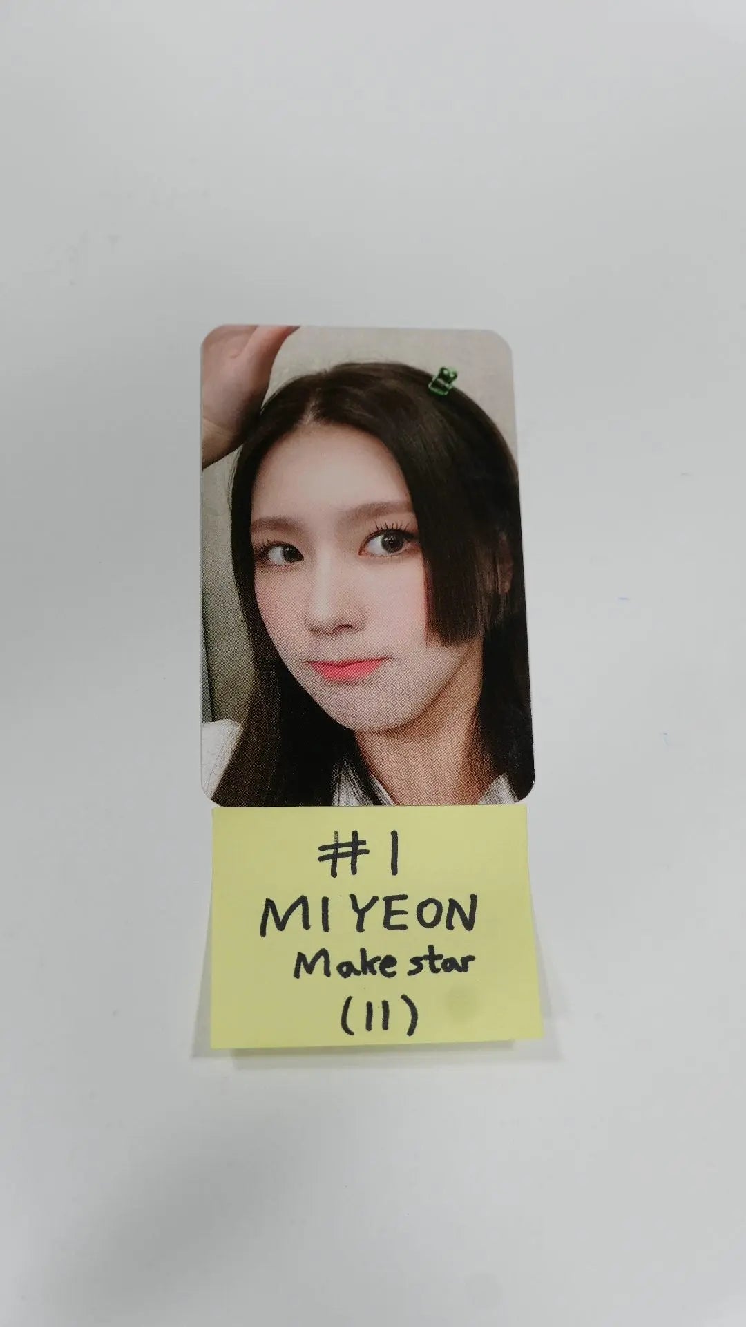 (g) I-DLE "I Burn" - Makestar Fansign Event Photocard (Ver. 