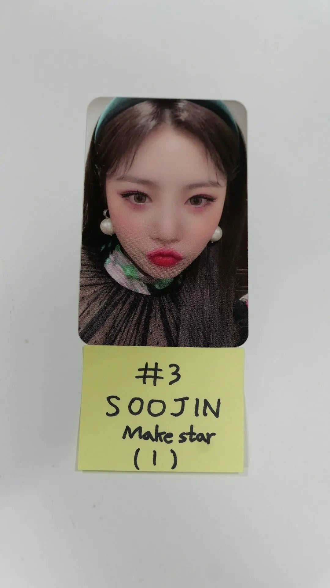 (g) I-DLE "I Burn" - Makestar Fansign Event Photocard (Ver. 