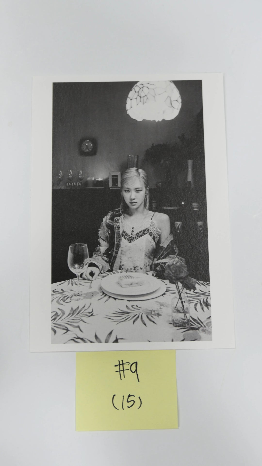 Rose (of Blackpink) -R-   Official Postcard - HALLYUSUPERSTORE