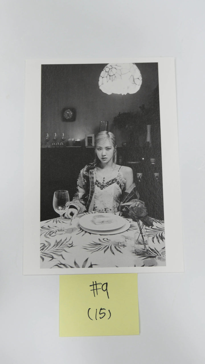 Rose (of Blackpink) -R-   Official Postcard - HALLYUSUPERSTORE