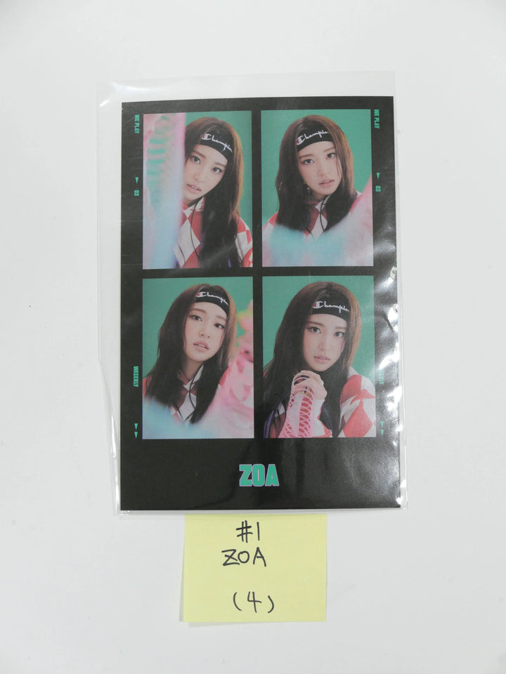 Weeekly "We Play" 3rd mini - Official Postcard (updated 3.31) - HALLYUSUPERSTORE