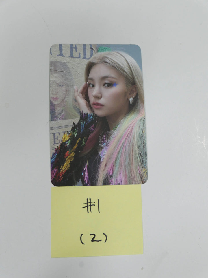 ITZY NOT SHY - OFFICIAL PHOTOCARD - HALLYUSUPERSTORE