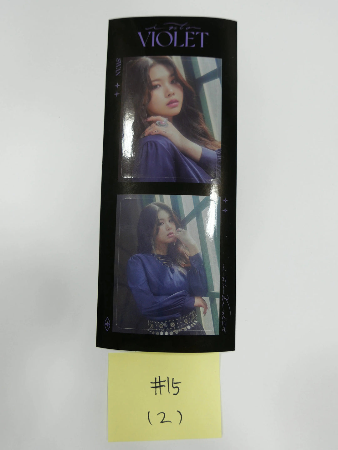 Purple Kiss Into the Violet - Official Photocard (updated 3-31) - HALLYUSUPERSTORE