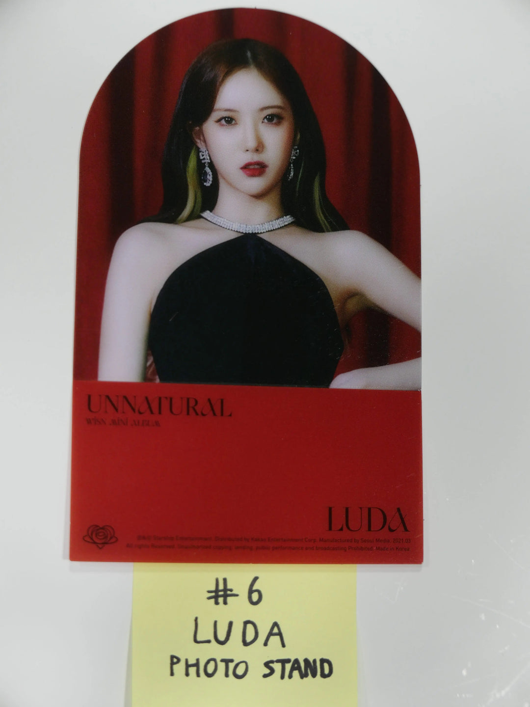 WJSN Cosmic Girls - "Unnatural" Official Photo Slogan, Film Photo, Photo Stand [updated 210408] - HALLYUSUPERSTORE
