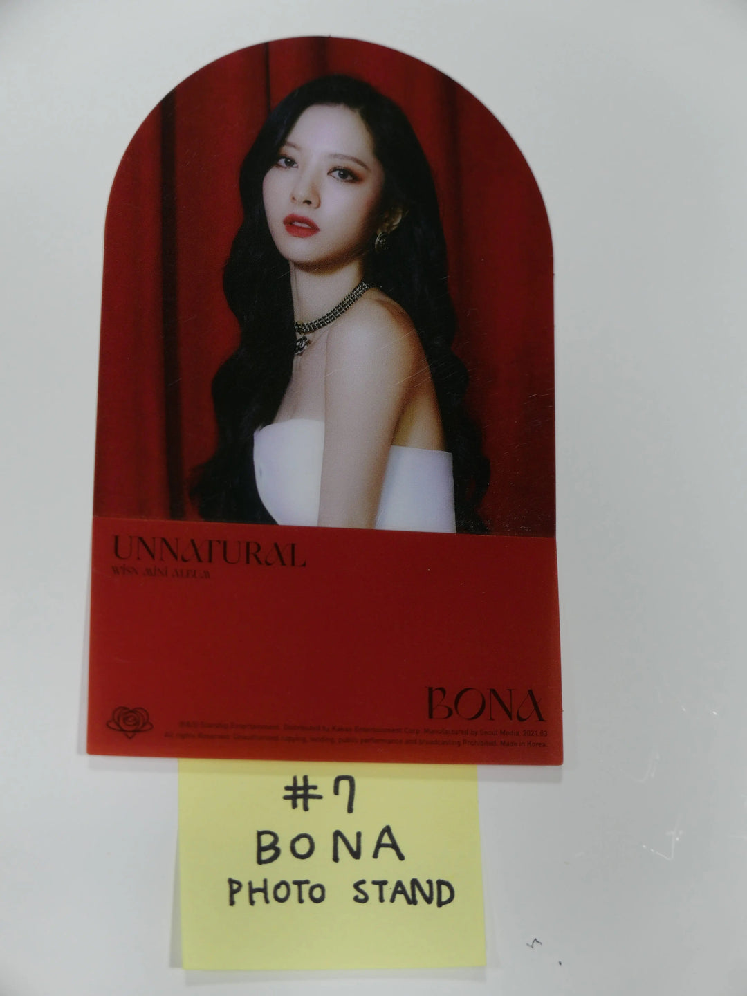 WJSN Cosmic Girls - "Unnatural" Official Photo Slogan, Film Photo, Photo Stand [updated 210408] - HALLYUSUPERSTORE