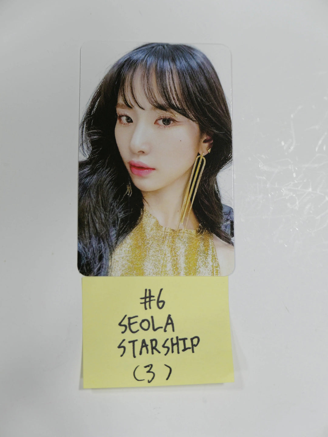 WJSN Cosmic Girls - "Unnatural" Starship  Pre-order Photocard - HALLYUSUPERSTORE