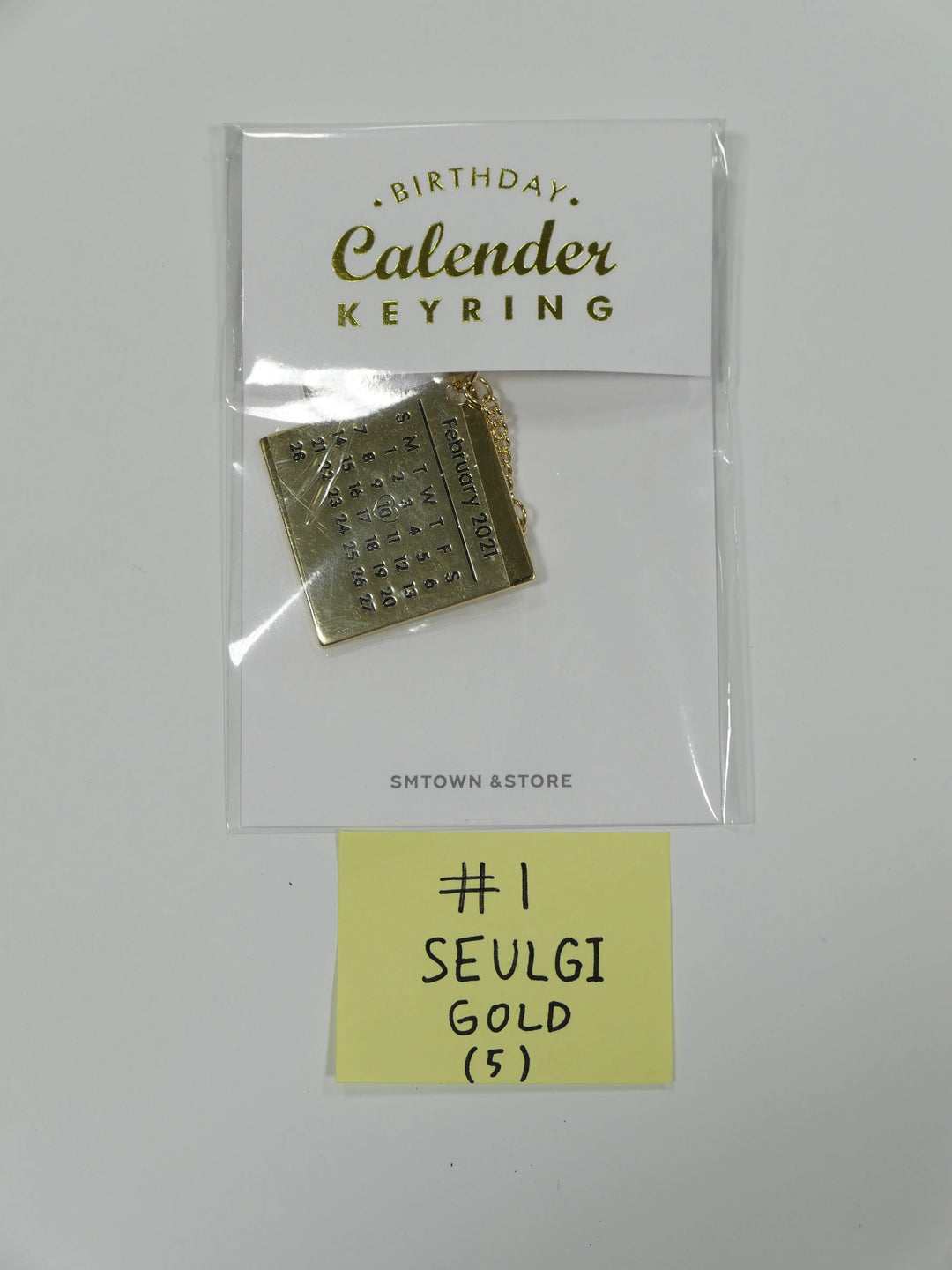 [Hot Sale] Seulgi (of Red Velvet) - Artist Birthday Keyring - HALLYUSUPERSTORE