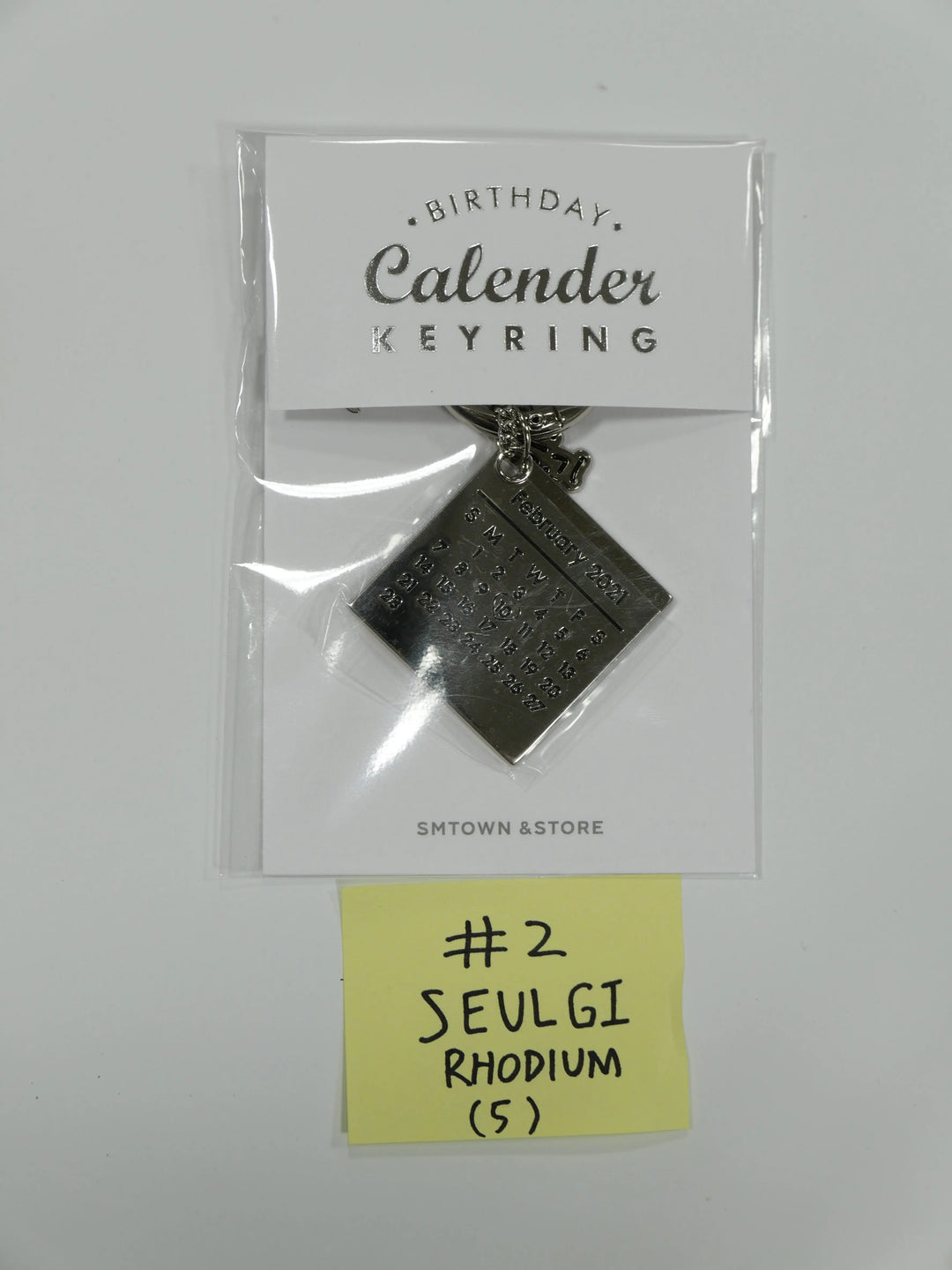 [Hot Sale] Seulgi (of Red Velvet) - Artist Birthday Keyring - HALLYUSUPERSTORE