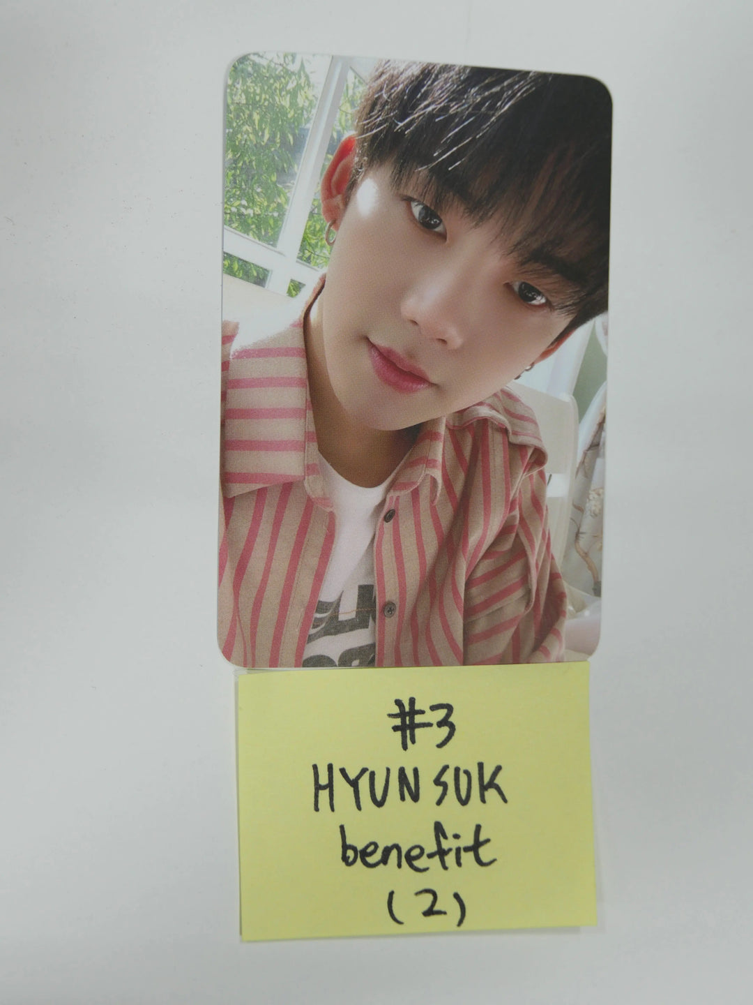 Treasure The First Step - Pre Order Photocard - Hyunsuk - HALLYUSUPERSTORE